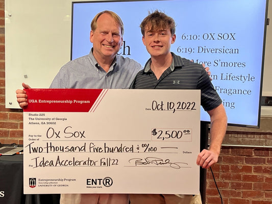 OX SOX Wins UGA Idea Accelerator Top Prize!